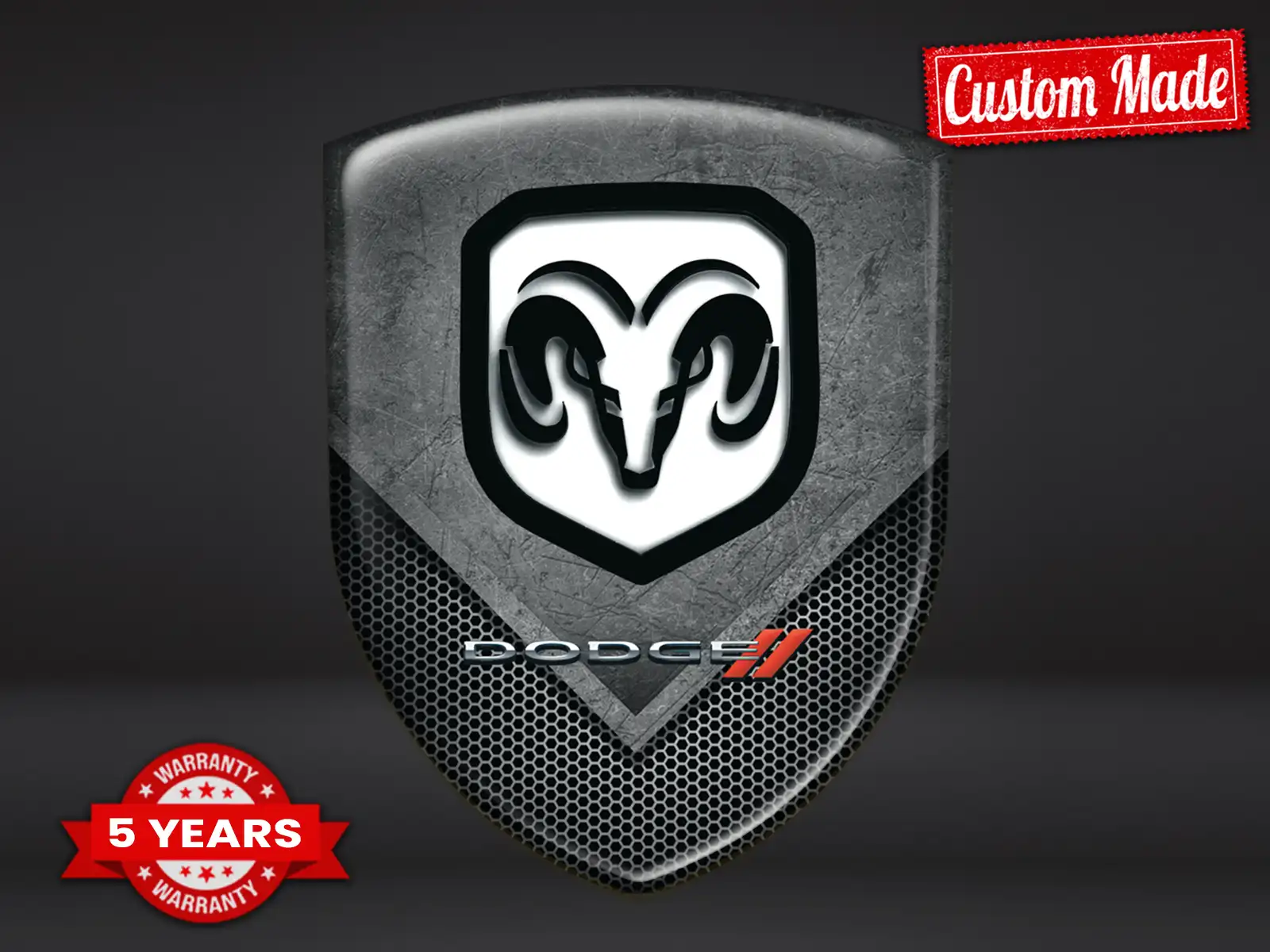 Dodge Étiquettes Affaires Style Max Pro Résistantes